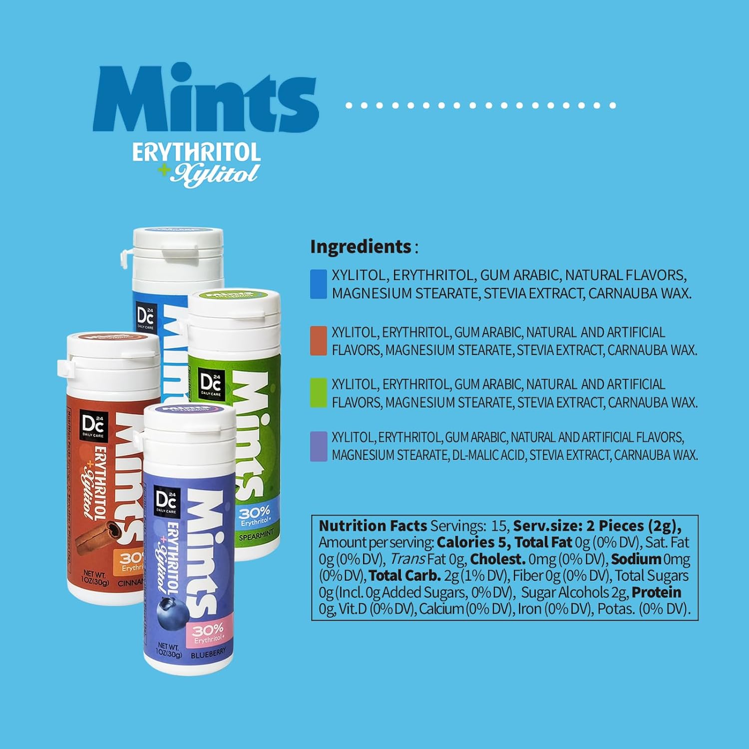 DC24_DAILY_CARE_Xylitol_Mints_|_No_Aspartame_|_Sugar_Free_|_Low-Calorie_with_Erythritol_|_Breath_Mints_Dry_Mouth_Diabetic_Friendly_|_Assorted_Flavors_30_Pieces_(Pack_of_4)