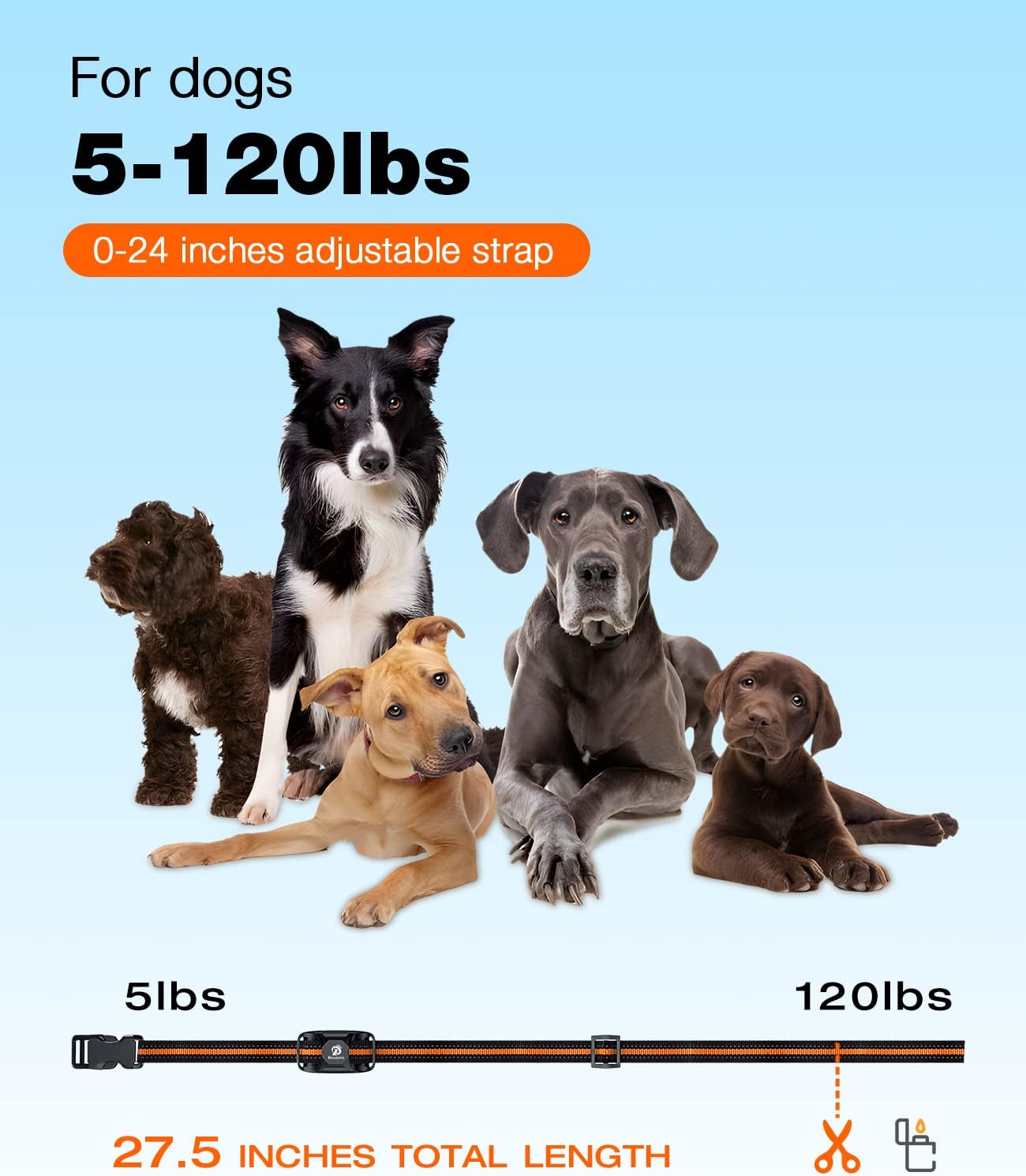 Bousnic_Dog_Shock_Collar_-_3300Ft_Dog_Training_Collar_with_Remote_for_5-120lbs_Small_Medium_Large_Dogs_Rechargeable_Waterproof_e_Collar_with_Beep_(1-8),_Vibration(1-16),_Safe_Shock(1-99)_(Orange)