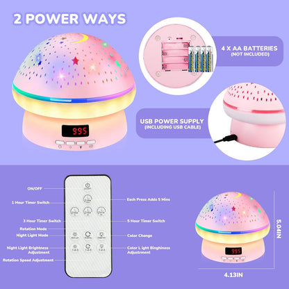 MINGKIDS_Toys_for_3-8_Year_Old_Girls_Boys,Star_Night_Light_Projector_with_Hard_Projection_Cover,_Timer&Rotation,2-9_Year_Olds_Kids_Chritsmas_Birthday_Gifts_for_4_5_6_Year_Old,Girls_Room_Decor