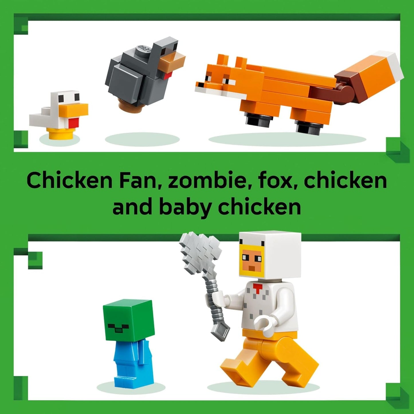 LEGO_Minecraft_Chicken_Farm_Building_Toy_for_Kids_-_Video_Game_Playset_&_Figures_for_Boys_&_Girls,_Ages_7+_-_Gift_for_Birthdays_-_21585