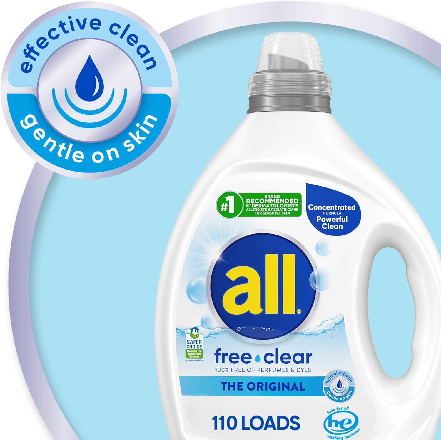 all_free_clear,_Original,_Liquid_Laundry_Detergent_for_Sensitive_Skin,_Unscented_and_Hypoallergenic,_Concentrated,_82.5oz,_110_Loads
