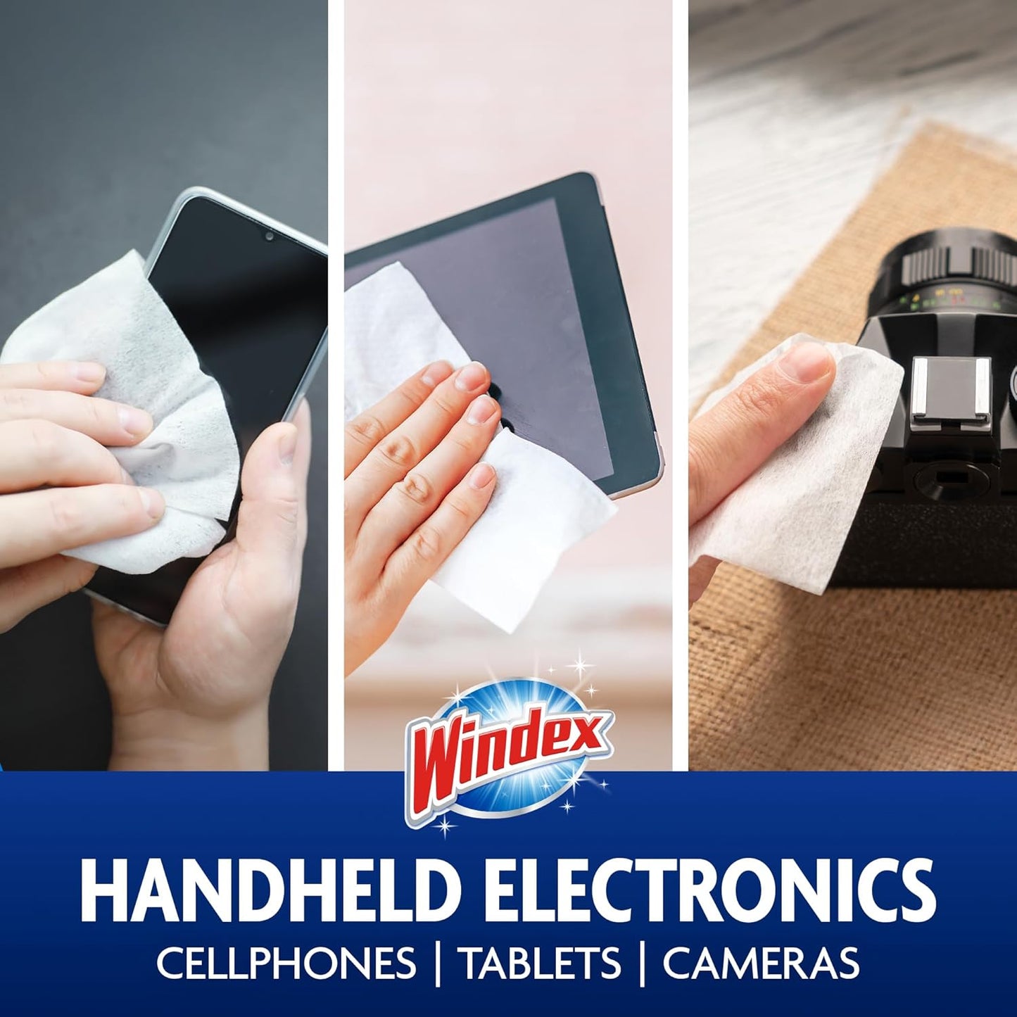 Windex_Electronic_Cleaning_Wipes,_Pre-Moistened_Screen_Wipes_for_TVs,_Phones,_and_Other_Electronics,_Resealable_for_a_Freshness_Lock,_25_Count
