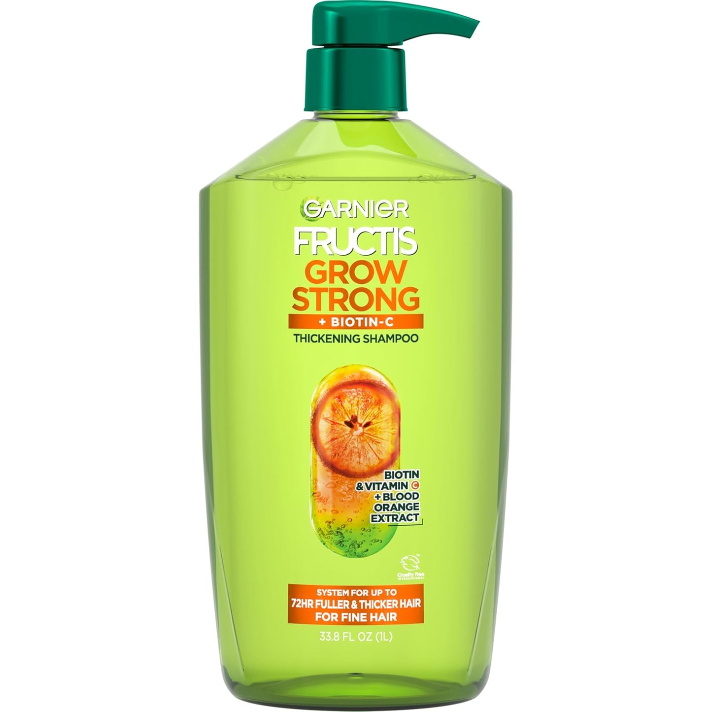 Garnier_Fructis_Grow_Strong_Thickening_Shampoo_for_Fine_Hair,_Biotin-C,_33.8_Fl_Oz,_1_Count_(Packaging_May_Vary)