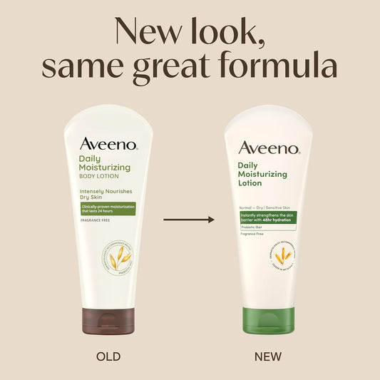 Aveeno_Daily_Moisturizing_Body_Lotion,_Body_Lotion_for_Dry_Skin_with_Prebiotic_Oat,_Paraben_Free,_Fragrance_Free,_Non-Greasy,_Non-Comedogenic_Moisturizer,_8_FL_OZ