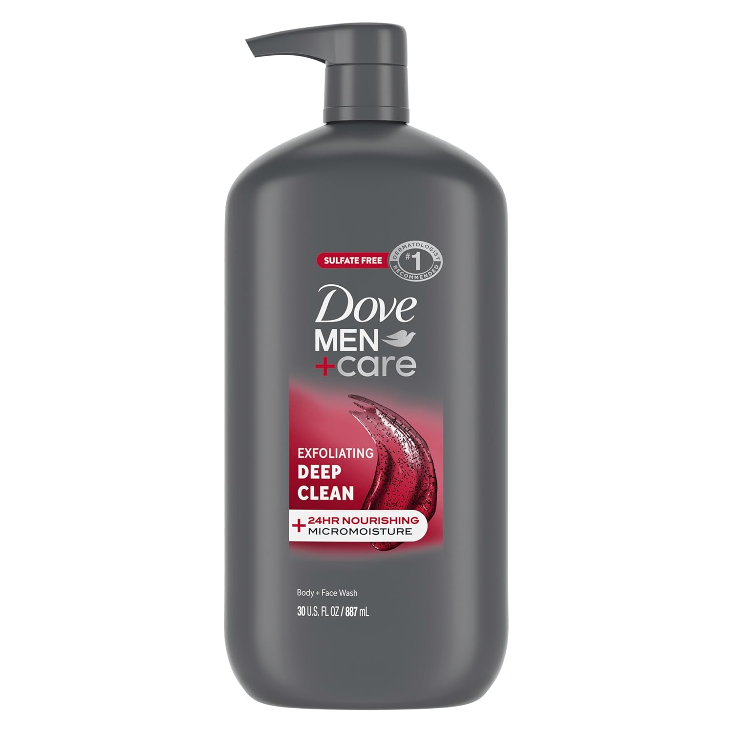 DOVE_MEN_+_CARE_Body_and_Face_Wash_Exfoliating_Deep_Clean_for_Men,_with_24-Hour_Nourishing_Micromoisture_Technology_Body_Wash,_30_oz