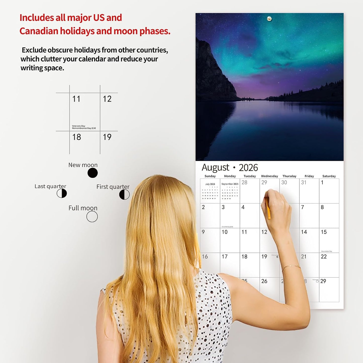 2026_Wall_Calendar,Calendar_2026,_November_2025_-_December_2026,_Wall_Calendar_Aurora,_12"_x_24"_Opened,Full_Page_Months_Thick_&_Sturdy_Paper_for_Gift_Perfect_Calendar_Organizing_&_Planning