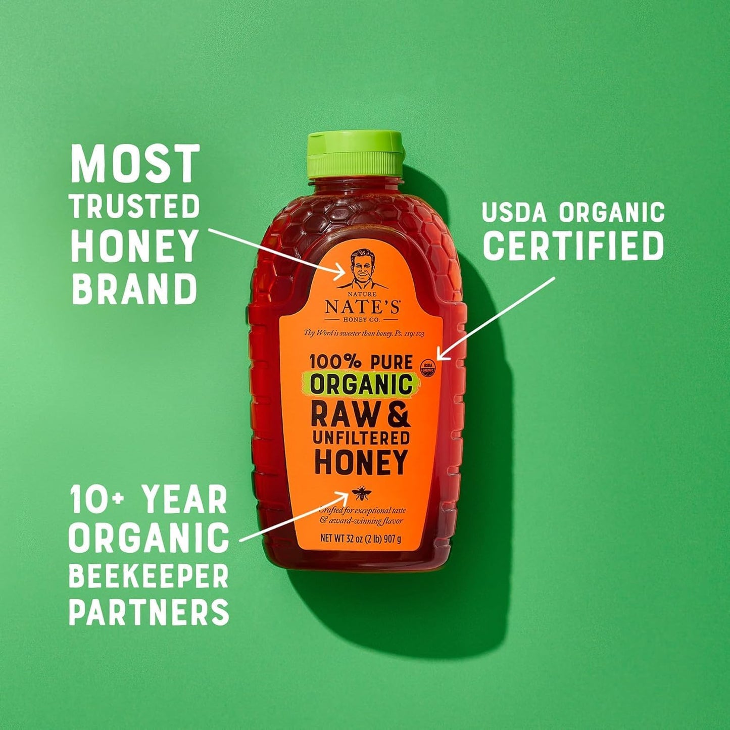 Nate's_Organic_100%_Pure,_Raw_&_Unfiltered_Honey_-_USDA_Certified_Organic_-_16oz._Squeeze_Bottle