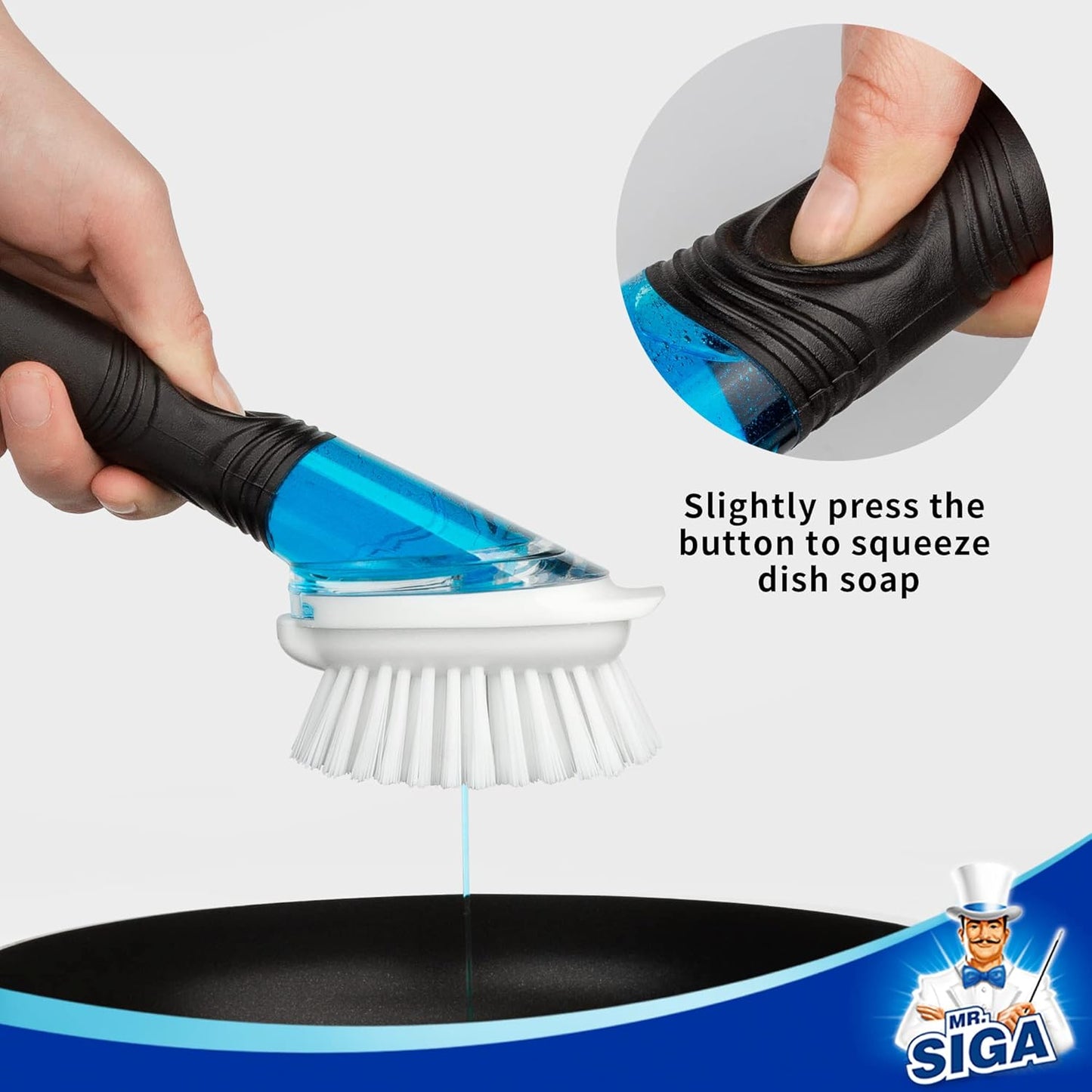 MR.SIGA_Soap_Dispensing_Dish_Brush_Refills,_4_Pack