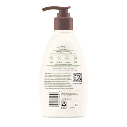 Aveeno_Daily_Foaming_Gel_Facial_Cleanser,_Fragrance_Free,_12_fl._oz