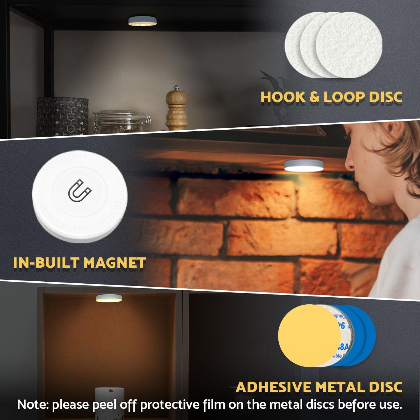 Rechargeable_Puck_Lights_2_Pack,_Magnetic_Tap_Light_1000mAh_Battery_Powered,_Warm_Yellow/Cool_White,_Dimmable_Touch_Light_Stick_on_for_Closet,_Locker,_Cabinet,_Bedside,_Kitchen