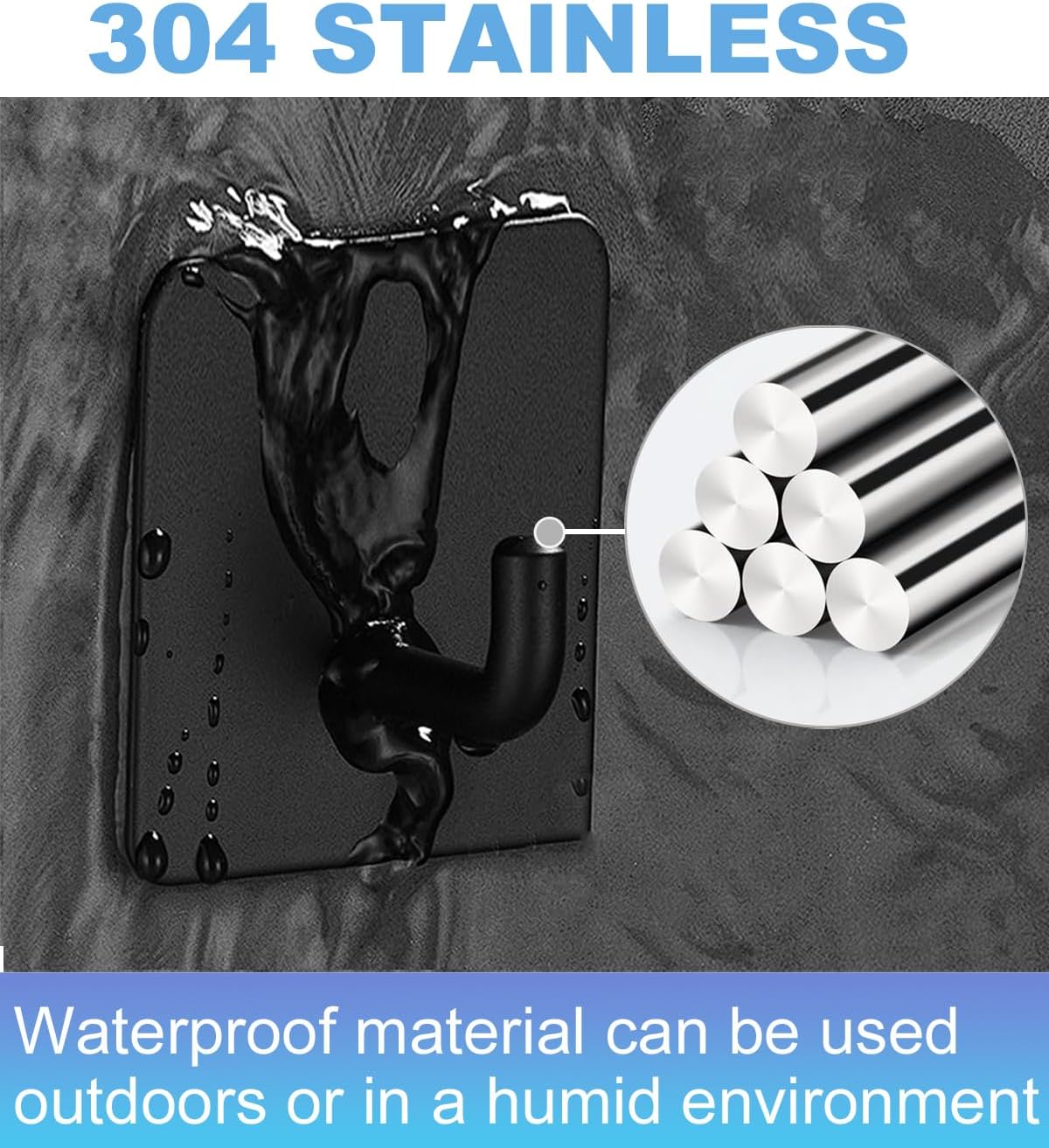 14_Pcs_Towel_Hooks_with_Removable_Strips_for_Hanging,_Adhesive_Wall_Heavy_Duty,_Outdoor_No_Damage,_Sticky_Hook_for_Bathrooms,_Shower,_Stockings,_Decor,_Robe,_Small,_Black_304_Stainless_Steel