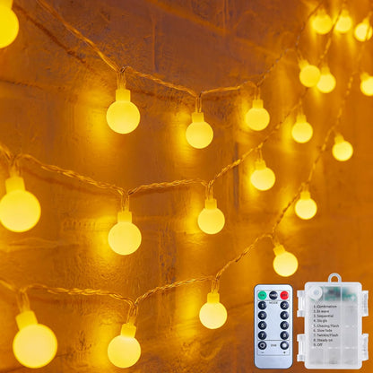 Minetom_Battery_Operated_String_Lights,_LED_Globe_Fairy_Lights_with_Remote,_Waterproof_Twinkle_Lights_for_Indoor_Outdoor_Bedroom_Classroom_Dorm_Camping_Canopy_Wedding_Xmas_Decor,_Warm_White