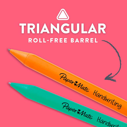 Paper_Mate_Handwriting_Triangular_Mechanical_Pencil_Set_with_Lead_&_Eraser_Refills,_1.3mm,_8_Count_-_Back_to_School,_Teacher_Supplies,_Home,_Kids_Writing,_Fun_Barrel_Colors