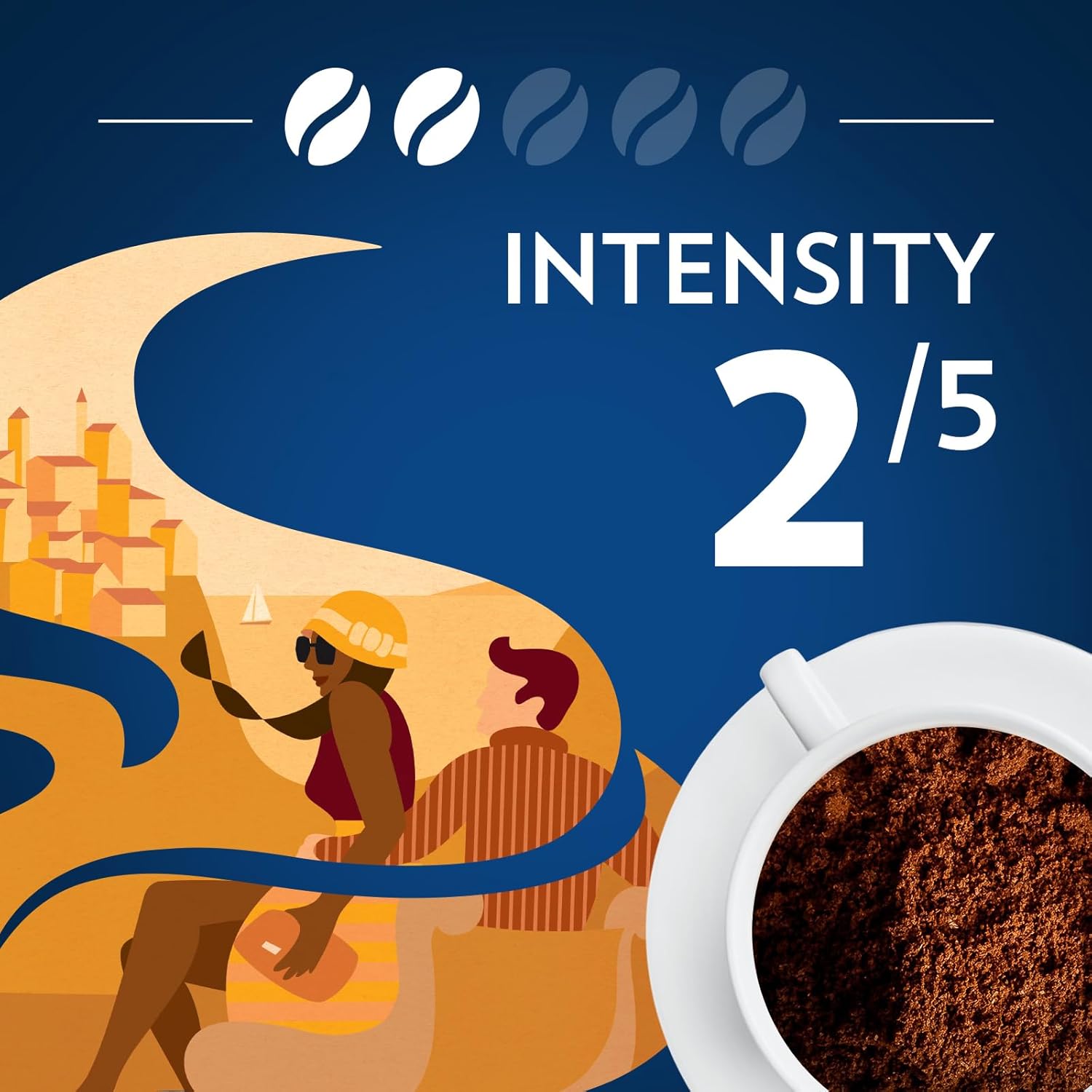 Lavazza_Costiera_Gran_Aroma_Ground_Coffee_12oz_Bag,_Light_Roast,_Smooth_and_Aromatic_Taste,_Intensity_2/5,_100%_Arabica,_Ideal_for_Drip_Brewers,_(Pack_of_1)_-_Package_May_Vary