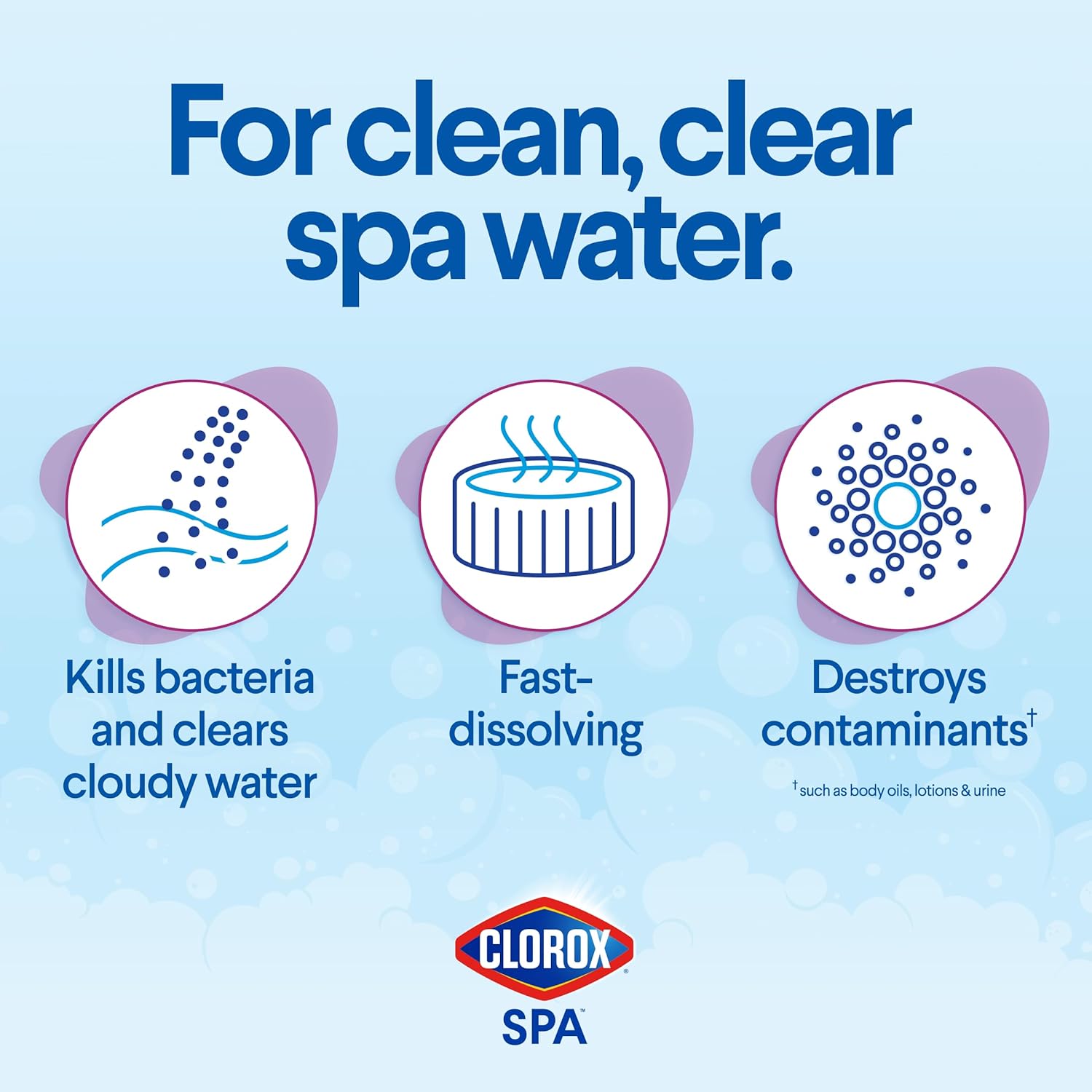 Clorox®_Pool&Spa™_Spa_Water_All-in-One_Sanitizer_&_Shock,_Destroys_Contaminants,_Clears_Cloudy_Water,_2LB_(Pack_of_1)