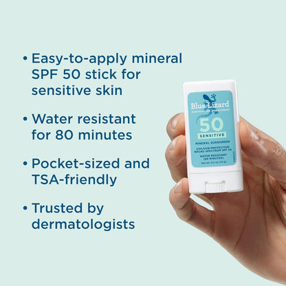 BLUE_LIZARD_Sensitive_Mineral_Sunscreen_Stick_with_Zinc_Oxide,_SPF_50+,_Water_Resistant,_UVA_UVB_Protection_Easy_to_Apply,_Fragrance_Free,_0.5_Oz