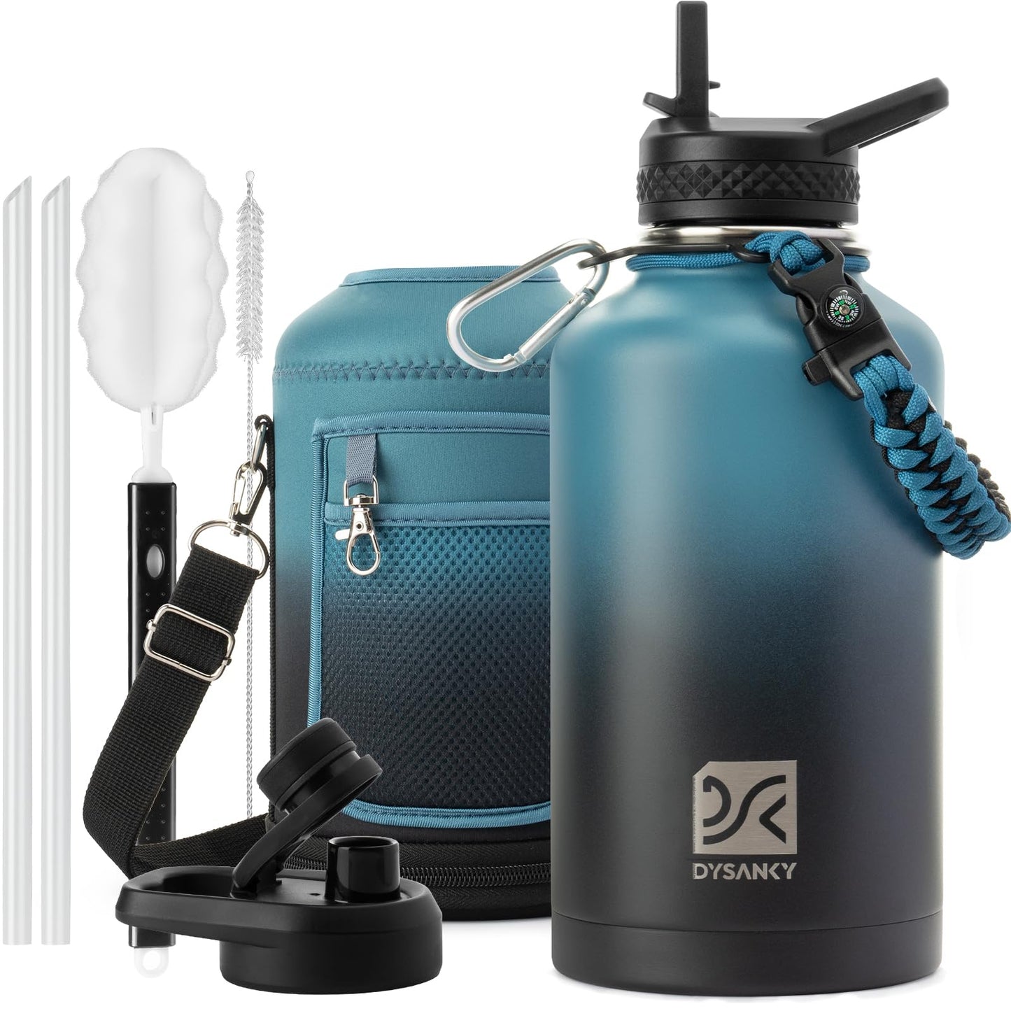 Indigo/Black - 64 Ounces
