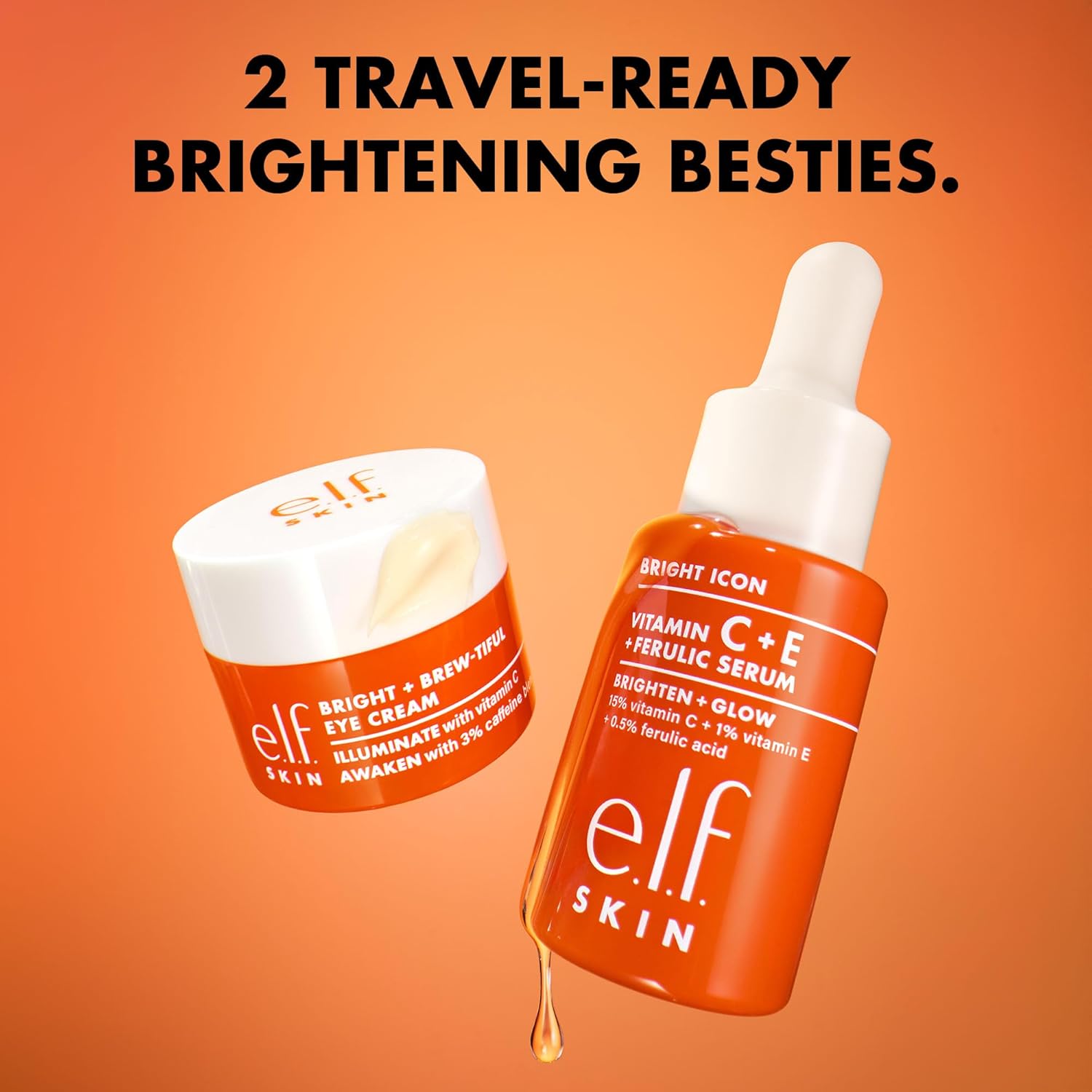 e.l.f._SKIN_Brightest_Besties_Duo,_Travel-Sized_Skincare_Set,_Brightening_Face_Serum_&_Vitamin_C_Eye_Cream,_Boosts_Radiance,_Depuffs_&_Evens_Skin_Tone,_Vegan_&_Cruelty-Free