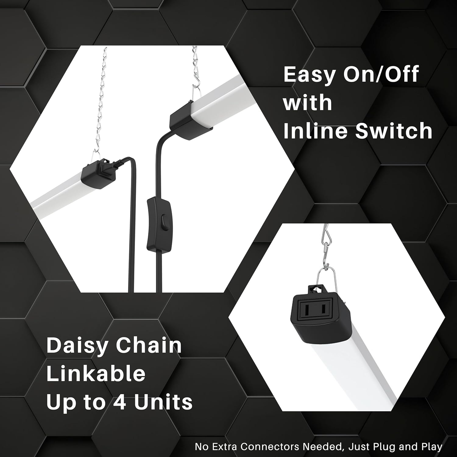Quarterback_4FT_LED_Shop_Light_40W_Strip_Work_Compact_Slim_with_Inline_Switch_Daylight_White_5000K_for_Garage_Workshop_Basement