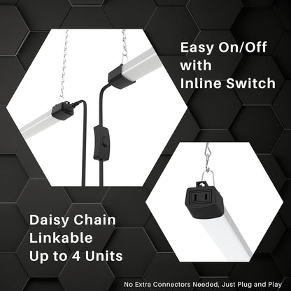 Quarterback_4FT_LED_Shop_Light_40W_Strip_Work_Compact_Slim_with_Inline_Switch_Daylight_White_5000K_for_Garage_Workshop_Basement