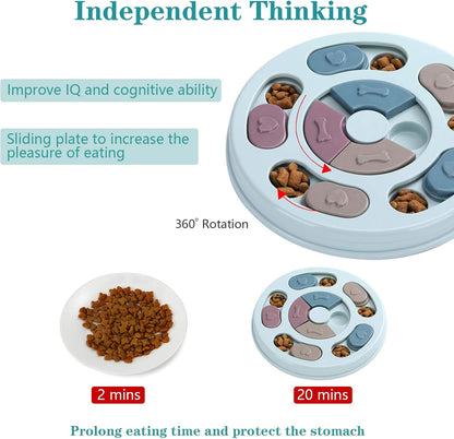 DR_CATCH_Dog_Puzzle,Dogs_Food_Toys_for_IQ_Training_&_Mental_Enrichment,Dog_Treat_Puzzle(Blue)