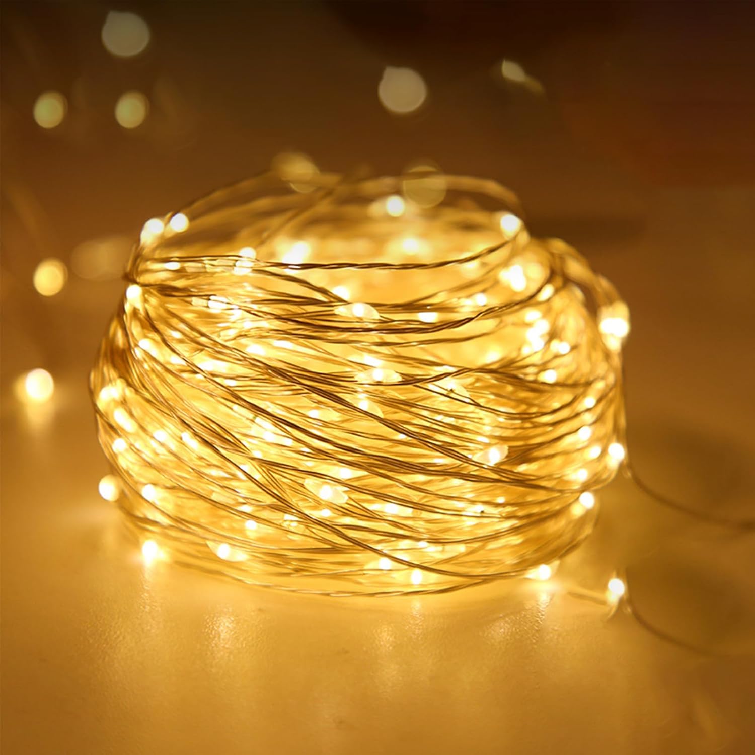 Timer_Led_Fairy_Lights,1_Pack_Mini_Battery_Powered_Silver_Wire_Starry_Tiny_String_Light,Battery_Operated_Micro_Lights_for_Bedroom,Christmas,Parties,Wedding,Centerpiece,Decoration_(5m/16ft_Warm_White)
