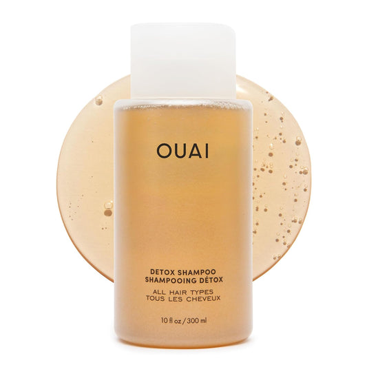 OUAI_Detox_Shampoo_-_Clarifying_Shampoo_for_Build_Up,_Dirt,_Oil,_Product_and_Hard_Water_-_Apple_Cider_Vinegar_&_Keratin_for_Clean,_Refreshed_Hair_-_Sulfate-Free_Hair_Care_(10_oz)