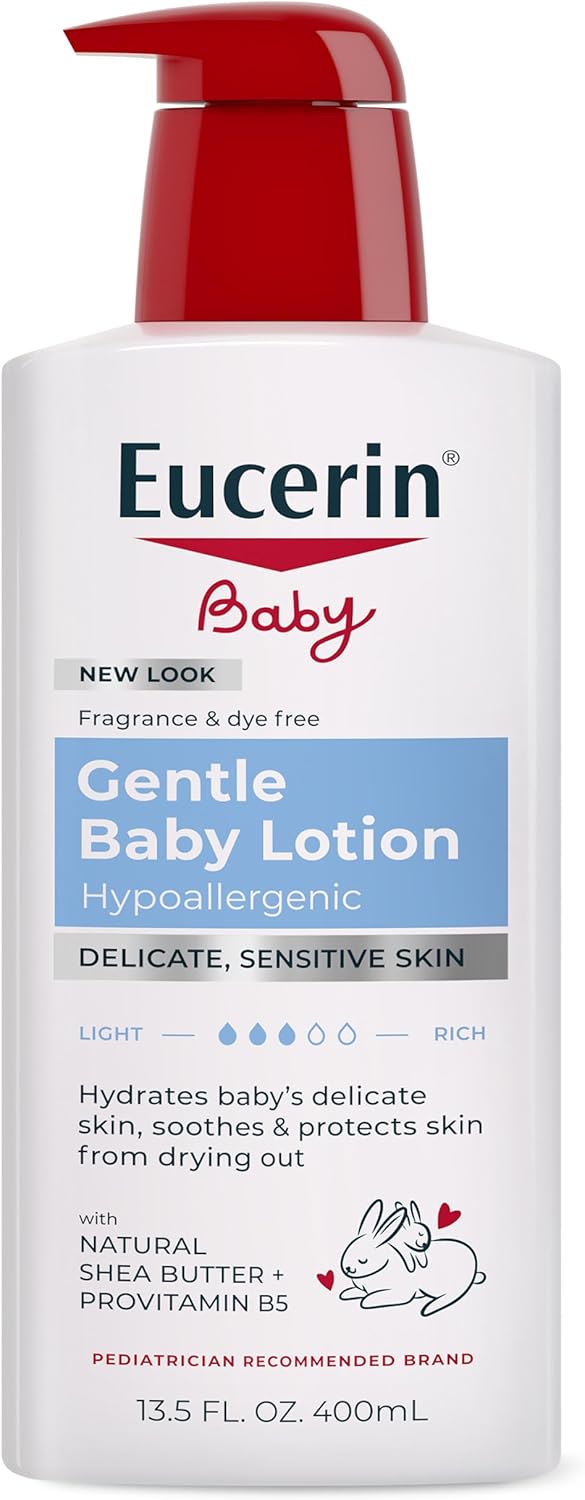 Eucerin_Baby_Body_Lotion,_Hypoallergenic_and_Fragrance_Free_Baby_Lotion_with_Pro-Vitamin_B5_and_Shea_Butter,_13.5_Fl_Oz_Bottle