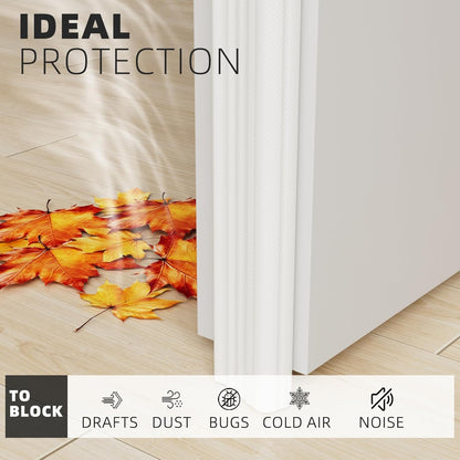 118_Inch_Wedge-Shape_Weather_Stripping_Door_Seal,Windows_and_Doors_Insulation,Self_Adhesive_Insulation_Foam_Anti-Collision_Strip,Weatherstrip_Tape_for_Door_Soundproofing,Noise_Drafts_Blocker,White