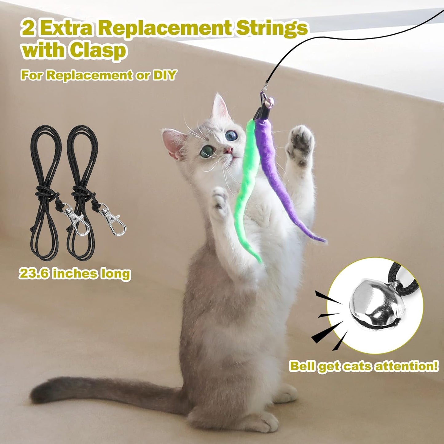 MeoHui_Cat_Toys_for_Indoor_Cats,_Interactive_Cat_Toy_2PCS_Retractable_Wand_Toy_and_9PCS_Cat_Feather_Toys_Refills,_Funny_Kitten_Toys_Cat_Fishing_Pole_Toy_for_Bored_Indoor_Cats_Chase_and_Exercise
