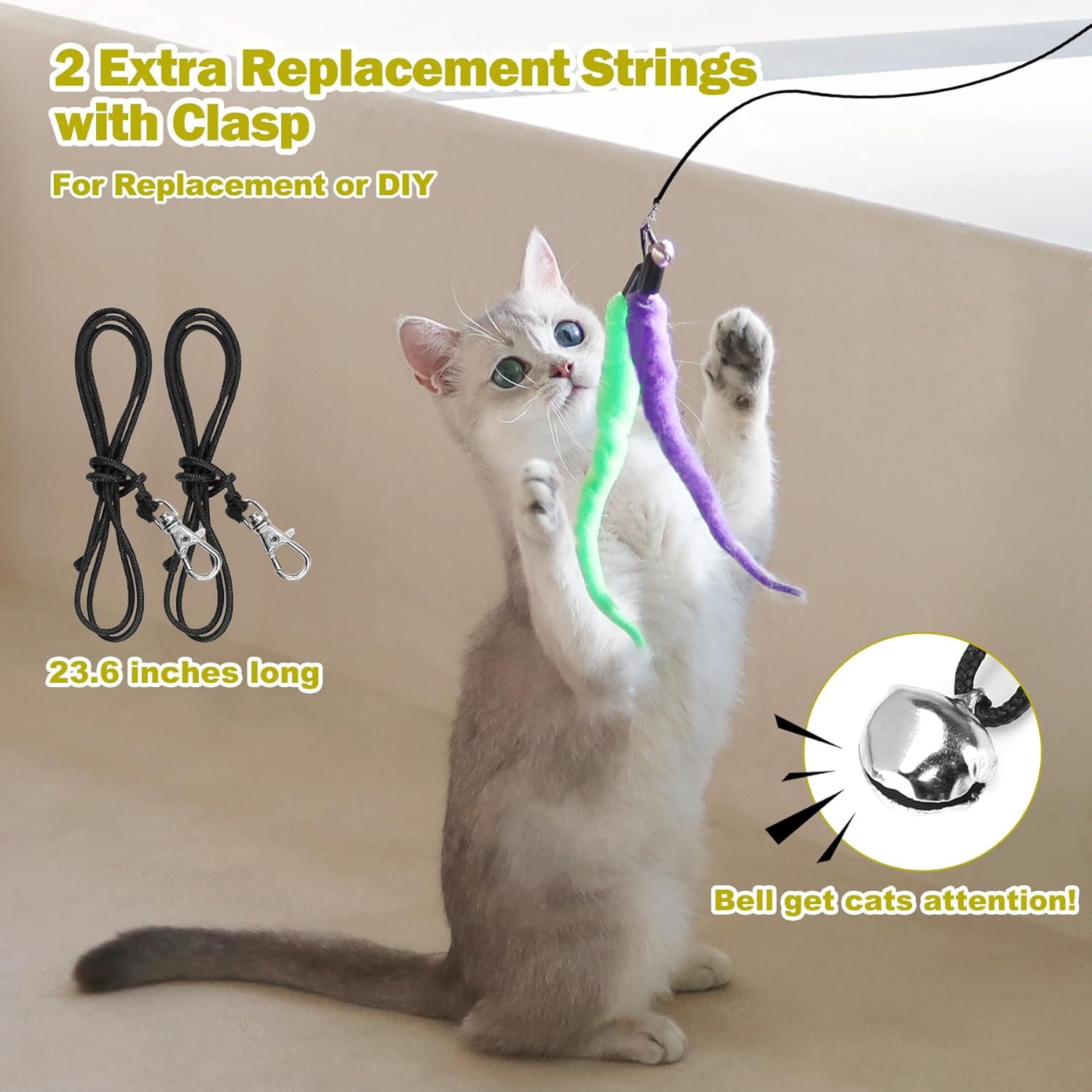 MeoHui_Cat_Toys_for_Indoor_Cats,_Interactive_Cat_Toy_2PCS_Retractable_Wand_Toy_and_9PCS_Cat_Feather_Toys_Refills,_Funny_Kitten_Toys_Cat_Fishing_Pole_Toy_for_Bored_Indoor_Cats_Chase_and_Exercise