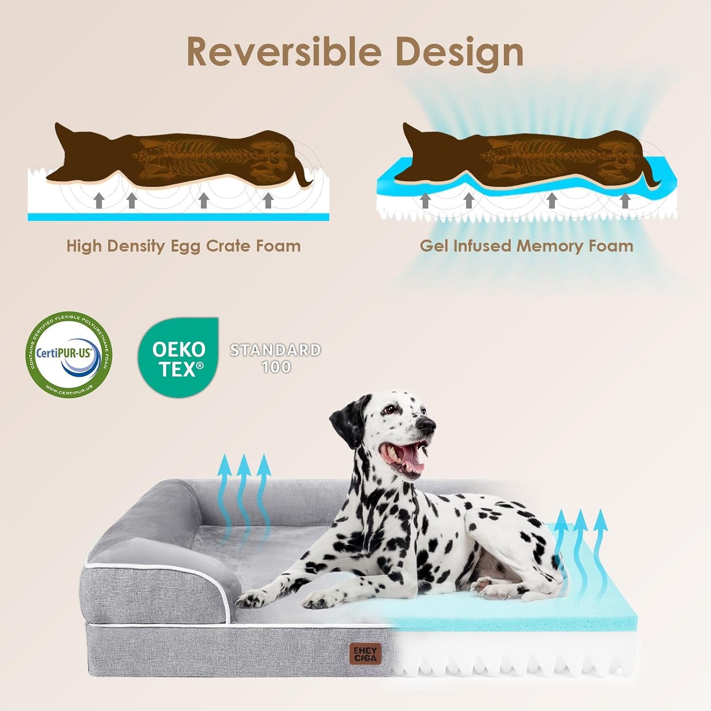 EHEYCIGA_Orthopedic_Dog_Beds_for_Extra_Large_Dogs_44x32Inch,_Waterproof_Memory_Foam_XL_Pet_Bed_with_Sides,_Non-Slip_and_Egg-Crate_Foam_Big_Dog_Couch_Bed_with_Washable_Removable_Cover,_Grey