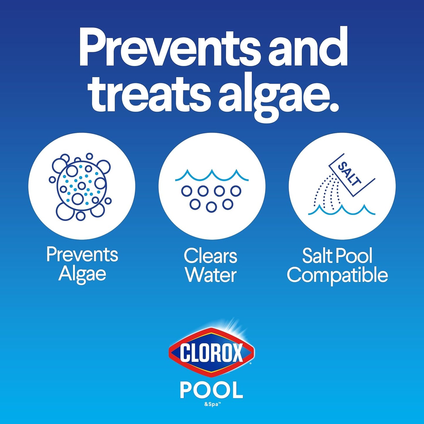 Clorox®_Pool&Spa™_Swimming_Pool_Algaecide_and_Clarifier,_Prevents_and_Treats_Pool_Algae,_Clears_Water,_128_Fl_Oz_(Pack_of_1)