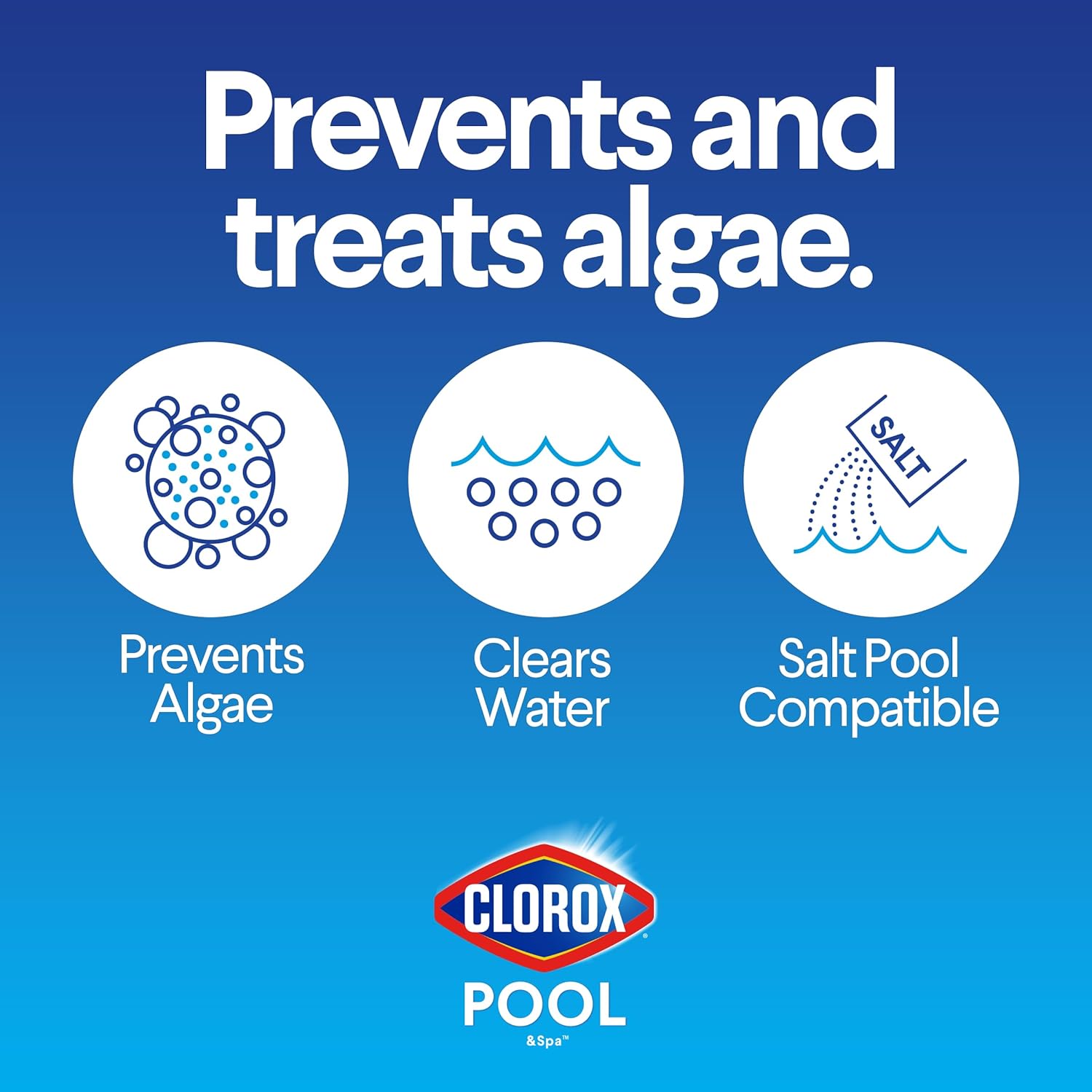 Clorox®_Pool&Spa™_Swimming_Pool_Algaecide_and_Clarifier,_Prevents_and_Treats_Pool_Algae,_Clears_Water,_128_Fl_Oz_(Pack_of_1)