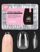 5-1-Oval Short 288pcs (Etch X Nail Tips)