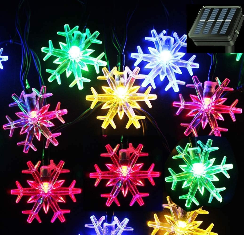 Solar_Christmas_Lights_Outdoor_Waterproof_Decorations_20_Ft_30_LED_Snowflake_String_Fairy_Lights_with_8_Lighting_Modes_for_Wedding,_Party,_Tree,_Room,_Garden,_Patio,_Yard,_Home