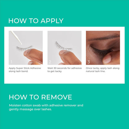 KISS_SuperStick_5-Day_Extended_Wear_Strip_Lash_Adhesive,_Quick_Drying_Lash_Glue,_Witch_Hazel_&_Cactus_Extract_Infused,_Brush_Applicator,_Net_Wt._4.8g_(0.17_oz.),_Black