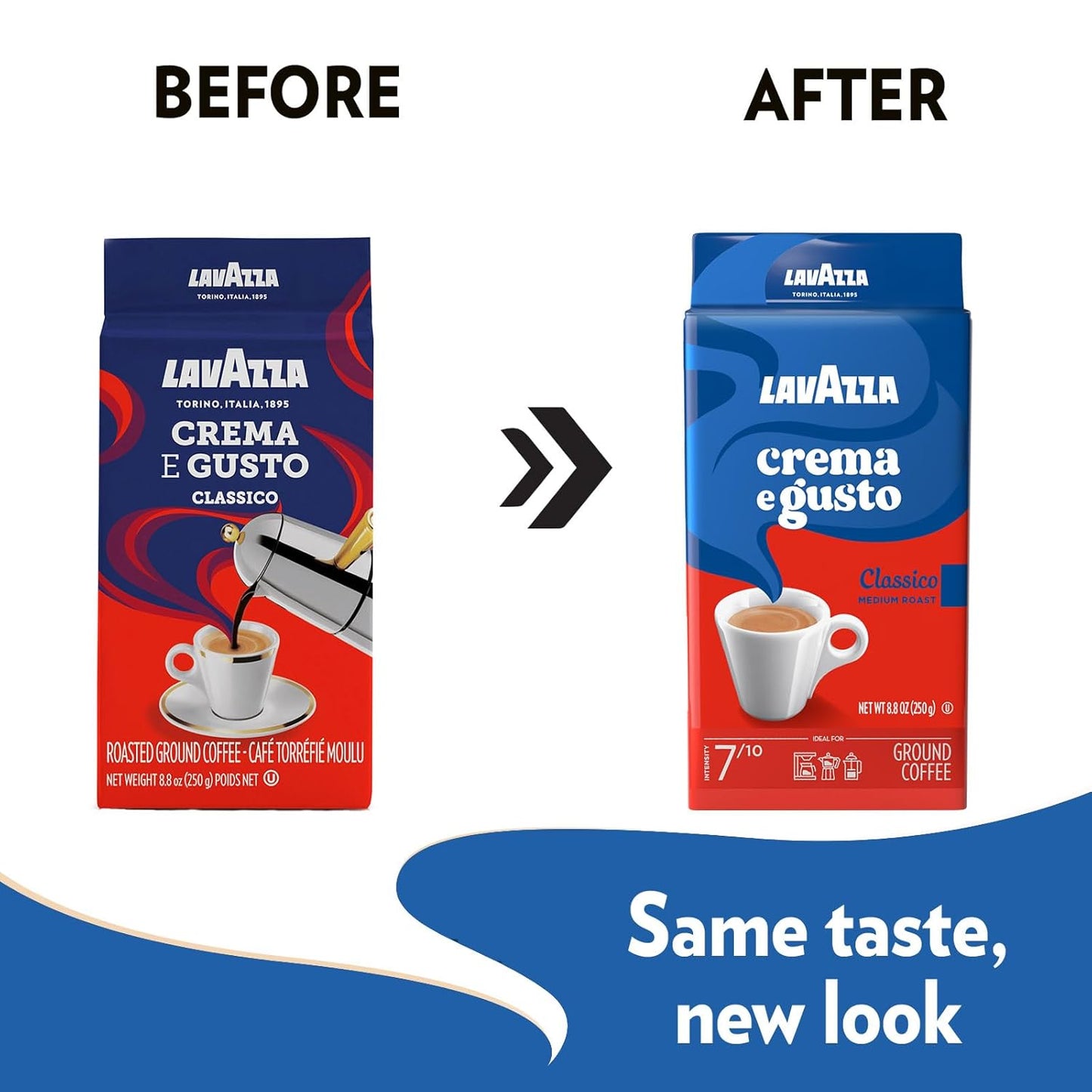 Lavazza_Crema_e_Gusto_Ground_Coffee,_Medium_Roast,_Arabica_and_Robusta_Blend,_8.8_oz_Brick_(Pack_of_4)