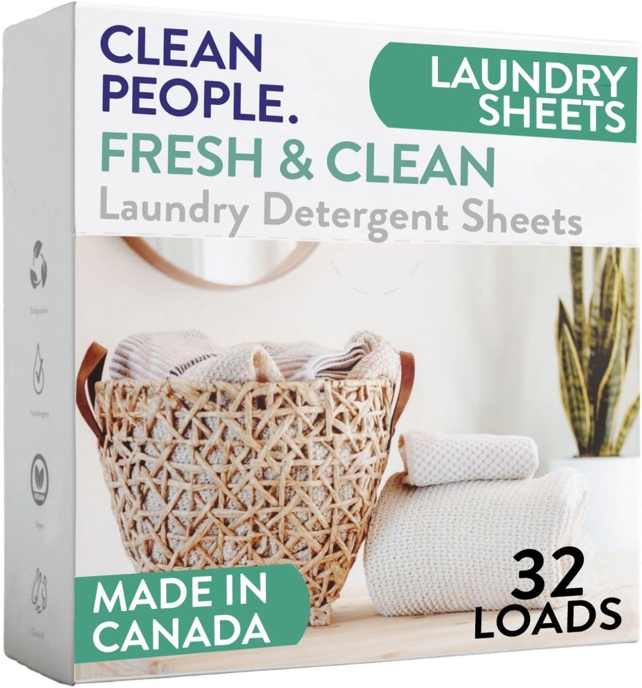 The_Clean_People_Laundry_Detergent_Sheets_-_Laundry_Soap_-_Ultra_Concentrated,_Recyclable_Packaging,_Stain_Fighting_-_Fresh_Scent,_32_Pack