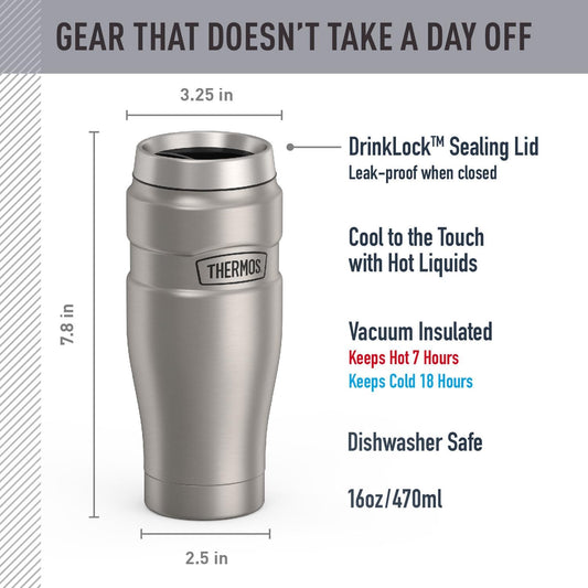 THERMOS_Stainless_King_Vacuum-Insulated_Travel_Tumbler,_16_Ounce,_Matte_Steel
