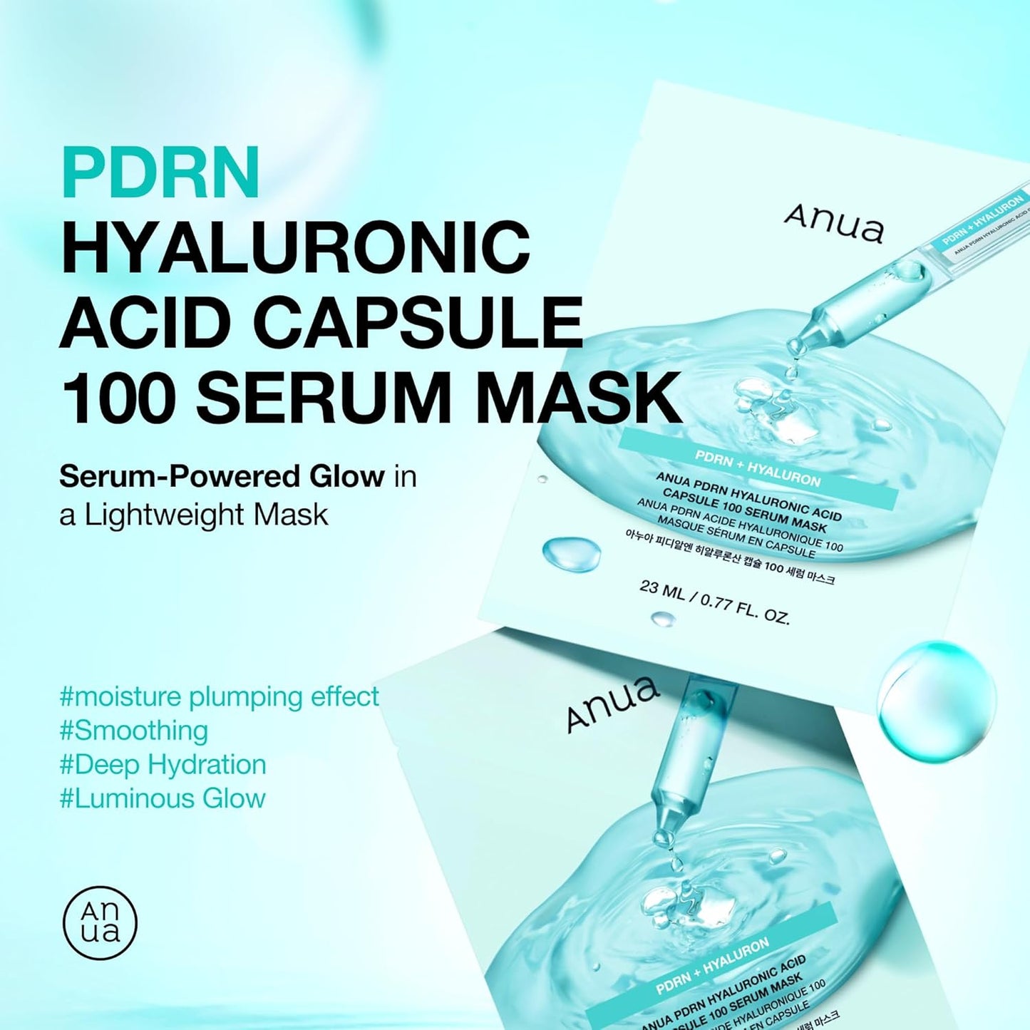 Anua_PDRN_Hyaluronic_Acid_Capsule_100_Serum_Mask,_Hydrating_&_Soothing_Face_Mask_for_Glass_Skin,_Dewy_Glow_and_Firm_Looking_Skin,_Salmon_DNA_&_Collagen,_Lightweight_Texture,_Korean_Skin_Care_(10EA)