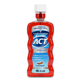 ACT Anticavity Zero Alcohol Fluoride Mouthwash 18 fl. oz., With Accurate Dosing Cup