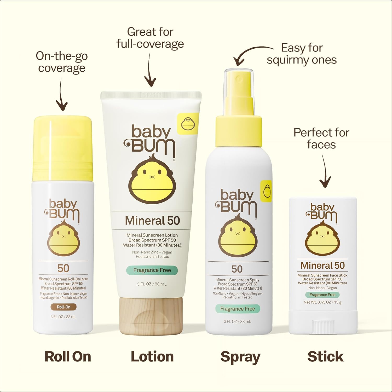 Sun_Bum_Baby_Bum_Mineral_SPF_50_Roll-On_Sunscreen_-_Vegan_and_Hawaii_104_Act_Compliant_(Without_Octinoxate_&_Oxybenzone)_-_Broad_Spectrum_Moisturizing_UVA/UVB_-_Travel_Size_-_3_oz_|_Mineral,_Vegan,_Broad_Spectrum,_Moisturizing,_UVA/UVB