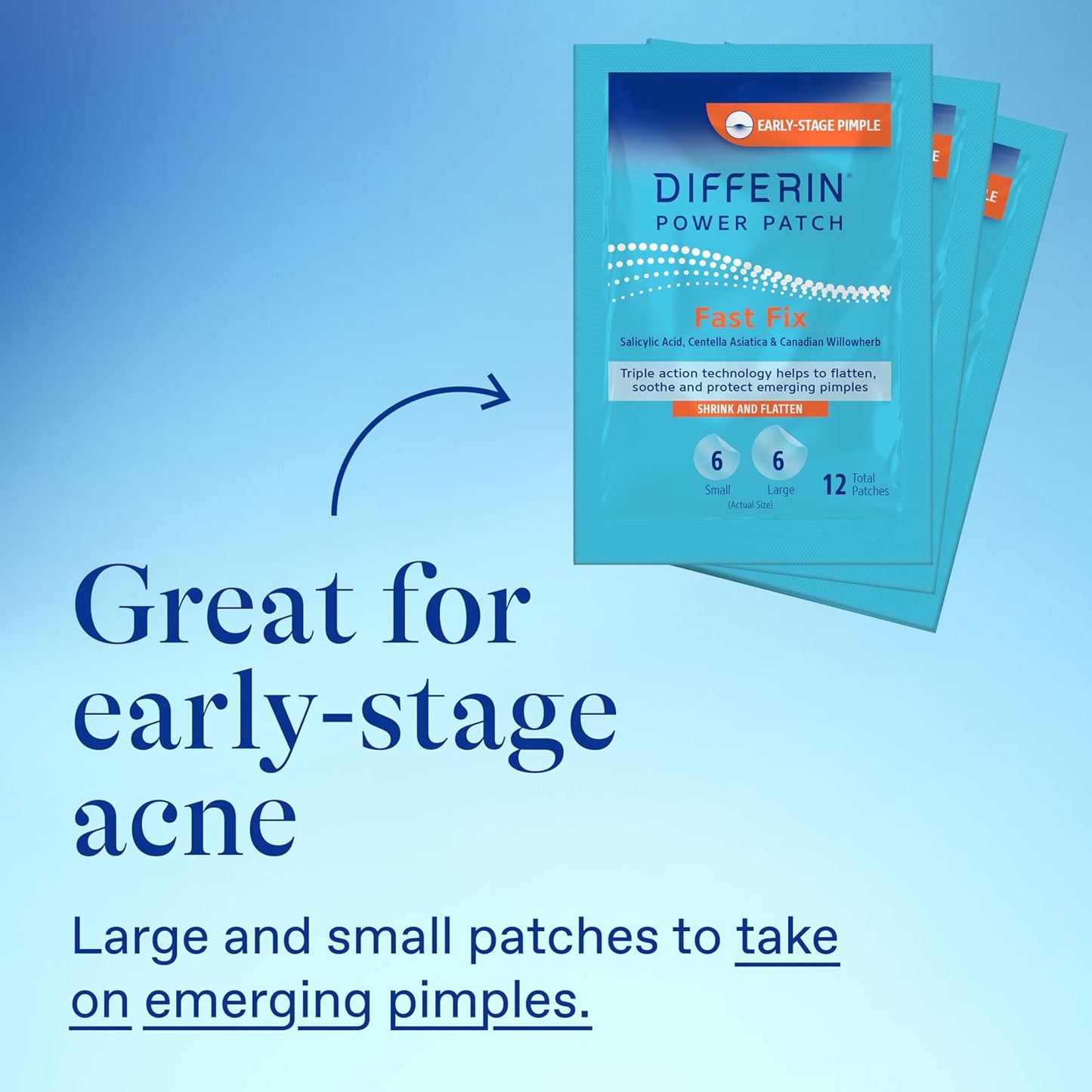 Differin_Acne_Patches,_Pimple_Patches_for_Acne_Prone_Skin,_Formulated_with_Salicylic_Acid_and_Centella,_Fast_Triple_Action_Power_Patch_for_Day_&_Night,_Dermatologist_Tested,_36_Count