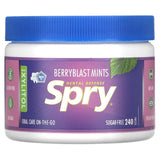 Spry Xylitol Peppermint Sugar Free Candy - Promote Oral Health, Increase Saliva Production, Stop Bad Breath, Non-GMO, Gluten-Free, 240 Count (Pack of 1)