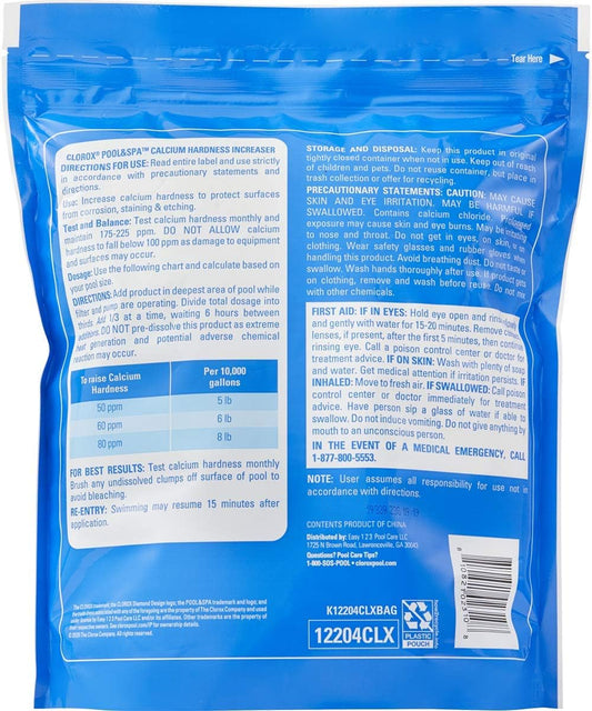 Clorox®_Pool&Spa™_Swimming_Pool_Calcium_Hardness_Increaser,_Prevents_Corrosion,_Etching_and_Staining,_4LB_(Pack_of_1)