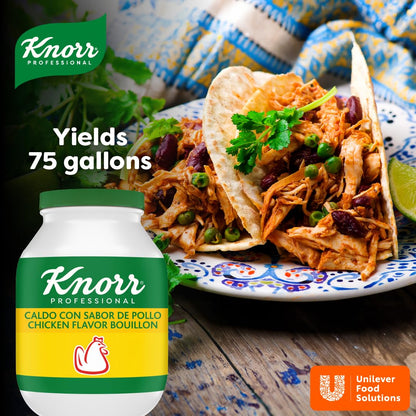 Knorr_Professional_Caldo_de_Pollo,_Bouillon_with_Chicken_Flavor_Granulated_Bouillon_as_a_Base,_Marinade,_Flavor_Enhancer,_Shelf_Stable_Convenience,_0g_Trans_Fat,_7.9_lb_(Pack_of_1)