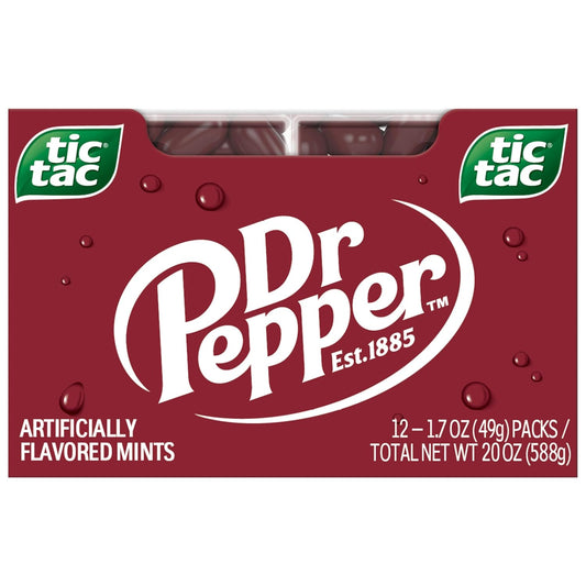 Tic_Tac_Dr_Pepper,_Pocket-sized_Mints,_Dr_Pepper_Flavored_On-the-Go_Refreshment,_12_pack,_1.7_oz_Each