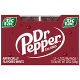 Tic Tac Dr Pepper, Pocket-sized Mints, Dr Pepper Flavored On-the-Go Refreshment, 12 pack, 1.7 oz Each
