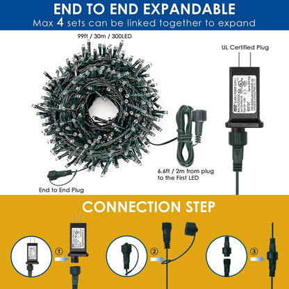 Decute_300LED_Christmas_String_Lights_Outdoor_Waterproof_105FT_UL_Certified_with_End-to-End_Plug_8_Modes,_Warm_White_Indoor_Starry_Fairy_Lights_for_Christmas_Tree_Patio_Garden_Wedding_Party_Decor
